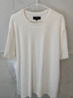 Banana Republic Label White Crew Neck Men's XL T-Shirt